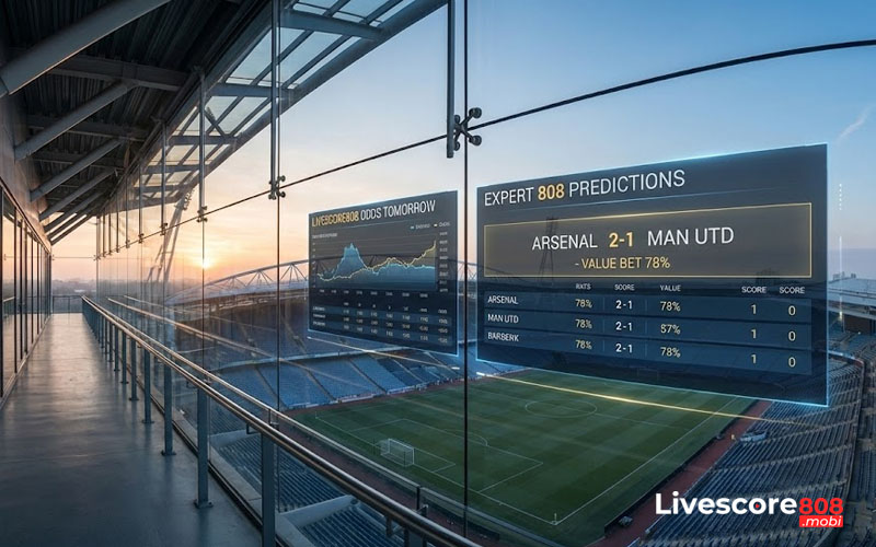 Analyzing early Livescore808 odds tomorrow and expert predictions through a high-tech strategic lens