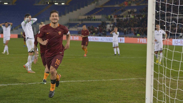 Whenever Roma were awarded a penalty, Totti was always the first choice