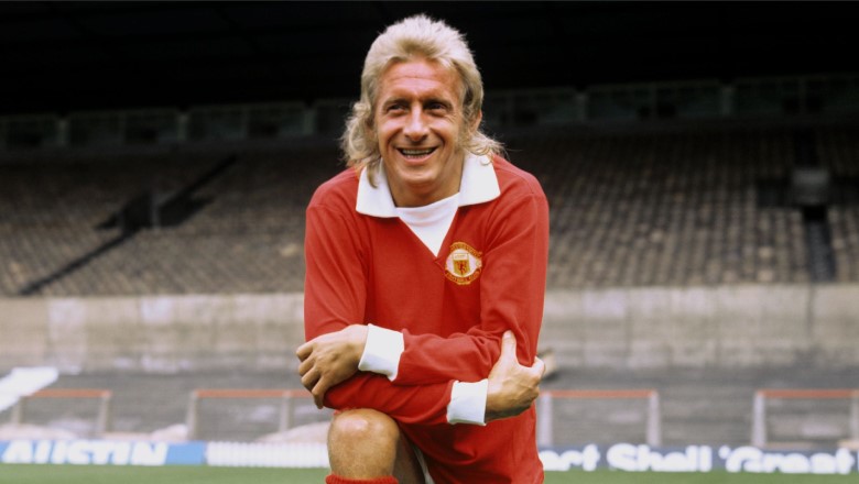 Denis Law is one of the Manchester United legends honored with a statue