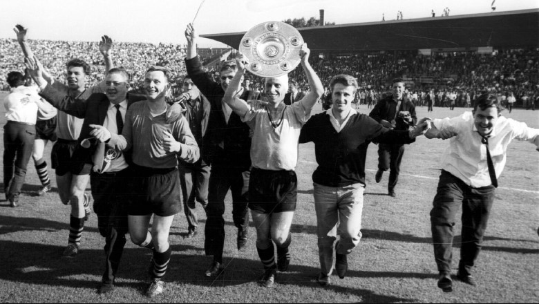 Before the Bundesliga era, Borussia Dortmund had already won three German national titles