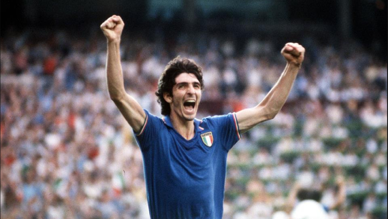 With his standout performance at the 1982 World Cup, Paolo Rossi secured his place in Italian football history