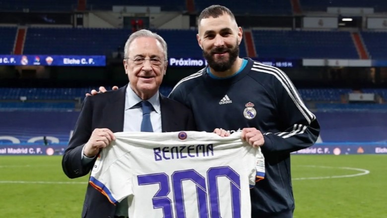 Benzema scored over 300 goals for Real Madrid during his 14 years at the Bernab&eacute;u
