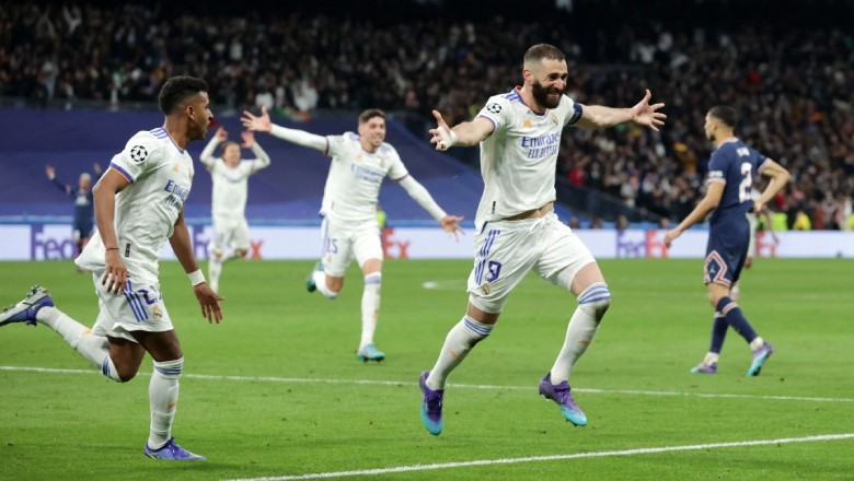 Among them, Benzema&rsquo;s 17-minute hat-trick against PSG remains the most memorable match of his career