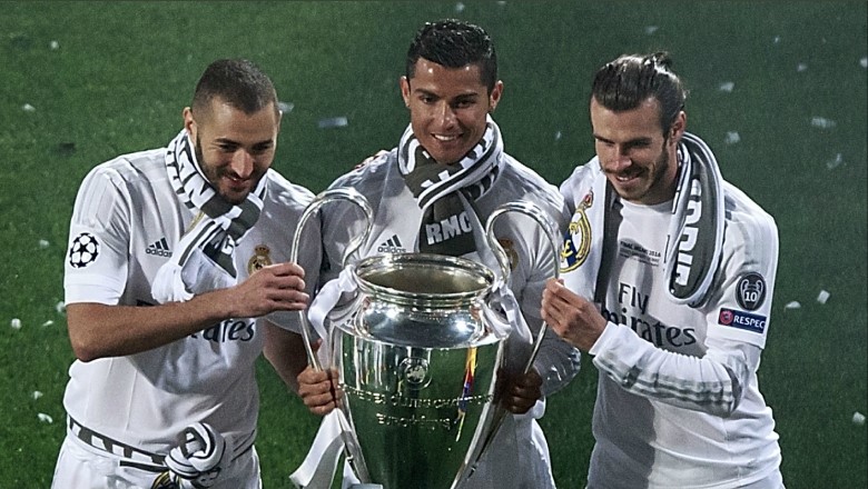 Playing in a trio with Ronaldo and Bale, Benzema won many titles but was often overshadowed by his teammates&rsquo; brilliance.
