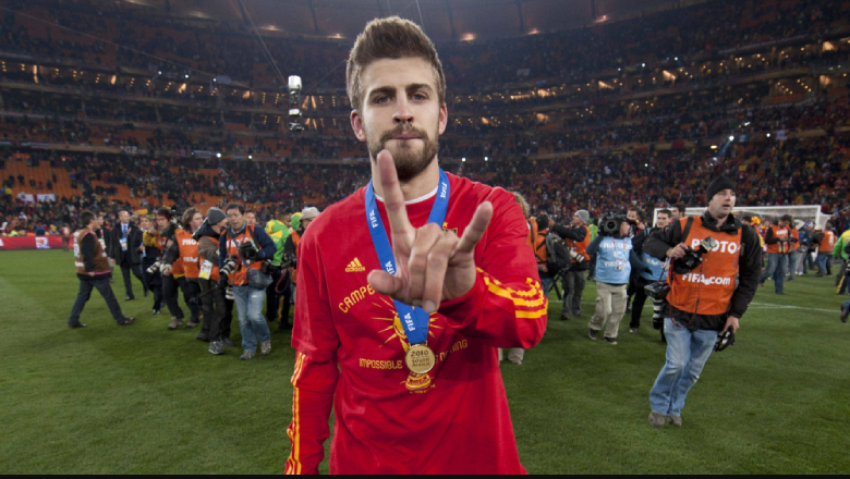 Piqu&eacute; won the 2010 World Cup and Euro 2012 with Spain