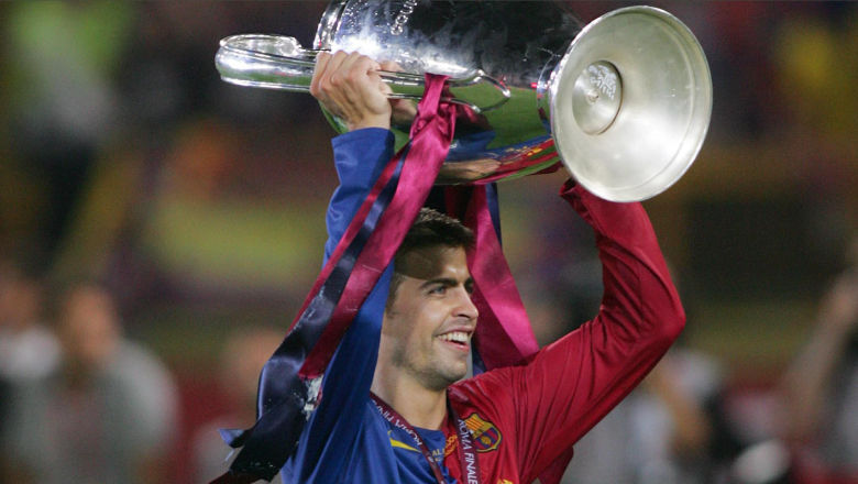 Barcelona is where Piqu&eacute; spent most of his career, including 3 Champions League titles