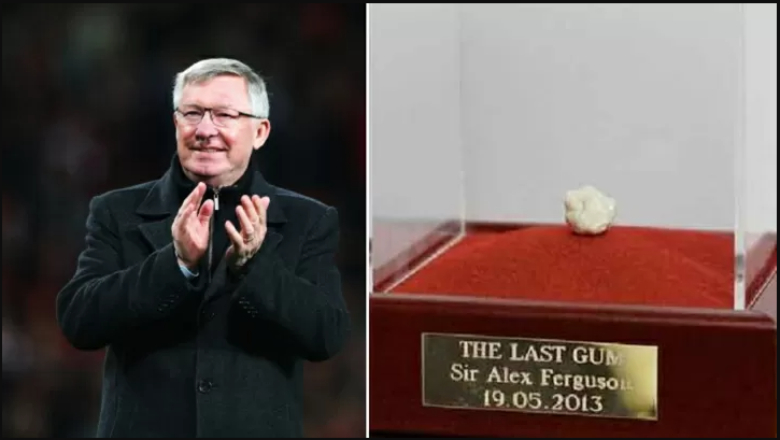 Sir Alex Ferguson chewed this gum during his final match