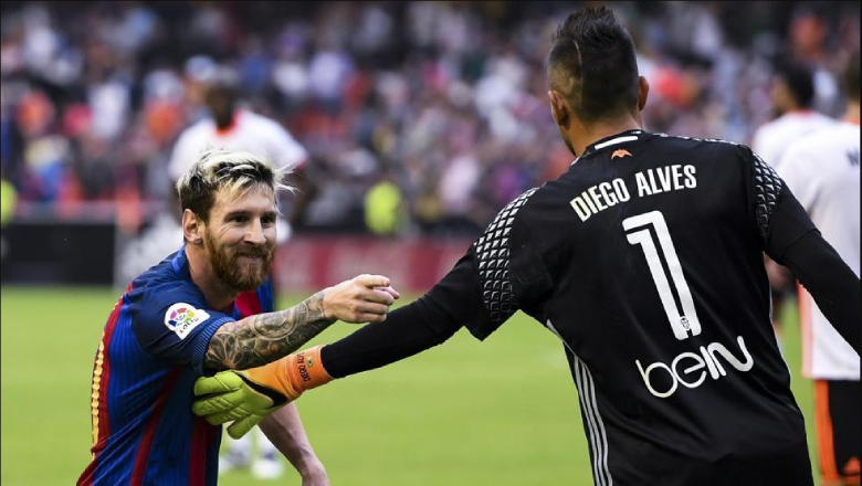 A career-high 21 goals against Diego Alves cements the Brazilian as Messi's primary victim