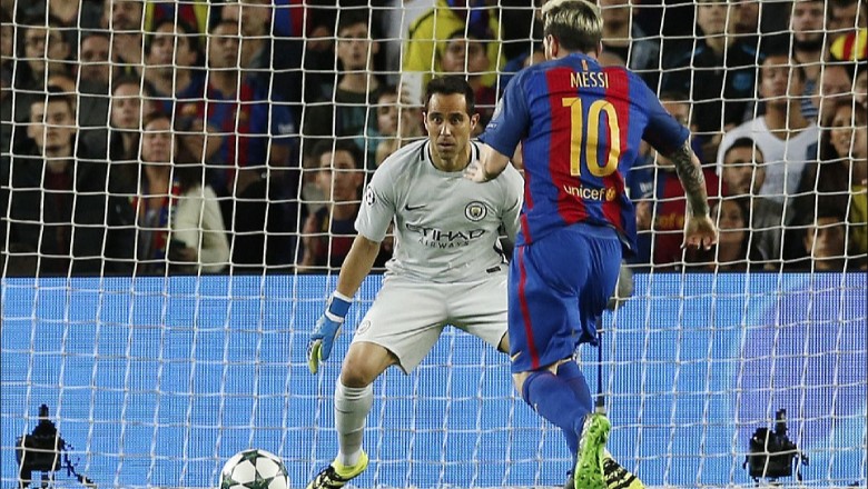 Familiarity did not breed success for Claudio Bravo, who conceded 15 times to his former teammate