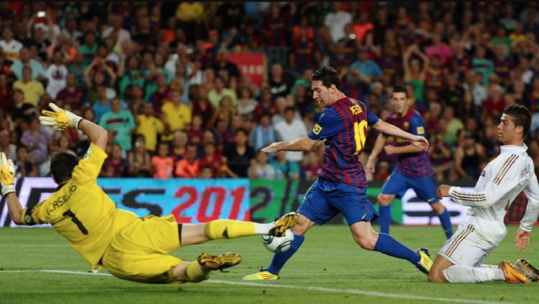 The legendary El Cl&aacute;sico battles saw Casillas concede 18 times to the Barcelona icon