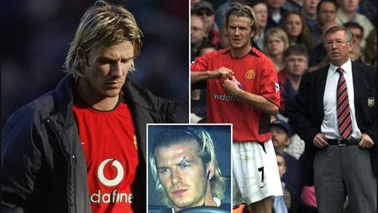 The flying boot incident marked the end of his United career