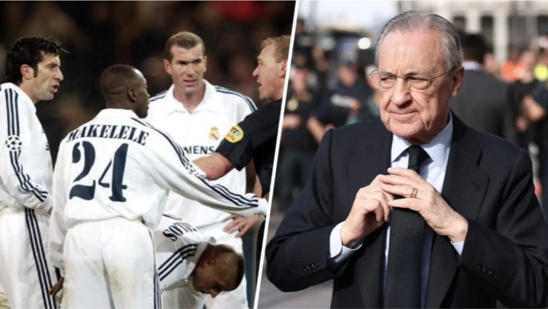A salary dispute with P&eacute;rez led to Makelele's shock exit in 2003