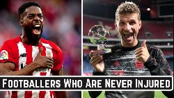 Ranking 5 football players who almost never got injured: One La Liga man made a fantastic capping record