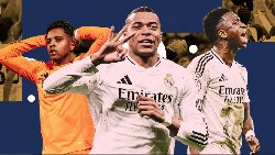 Real Madrid's top scorers 2024/25: New record by Mbappe in very first season